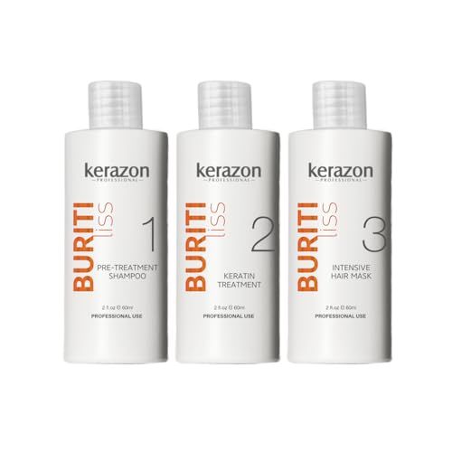 Kerazon Buriti Liss Keratin Treatment Kit 2oz/60ml - For all hair types