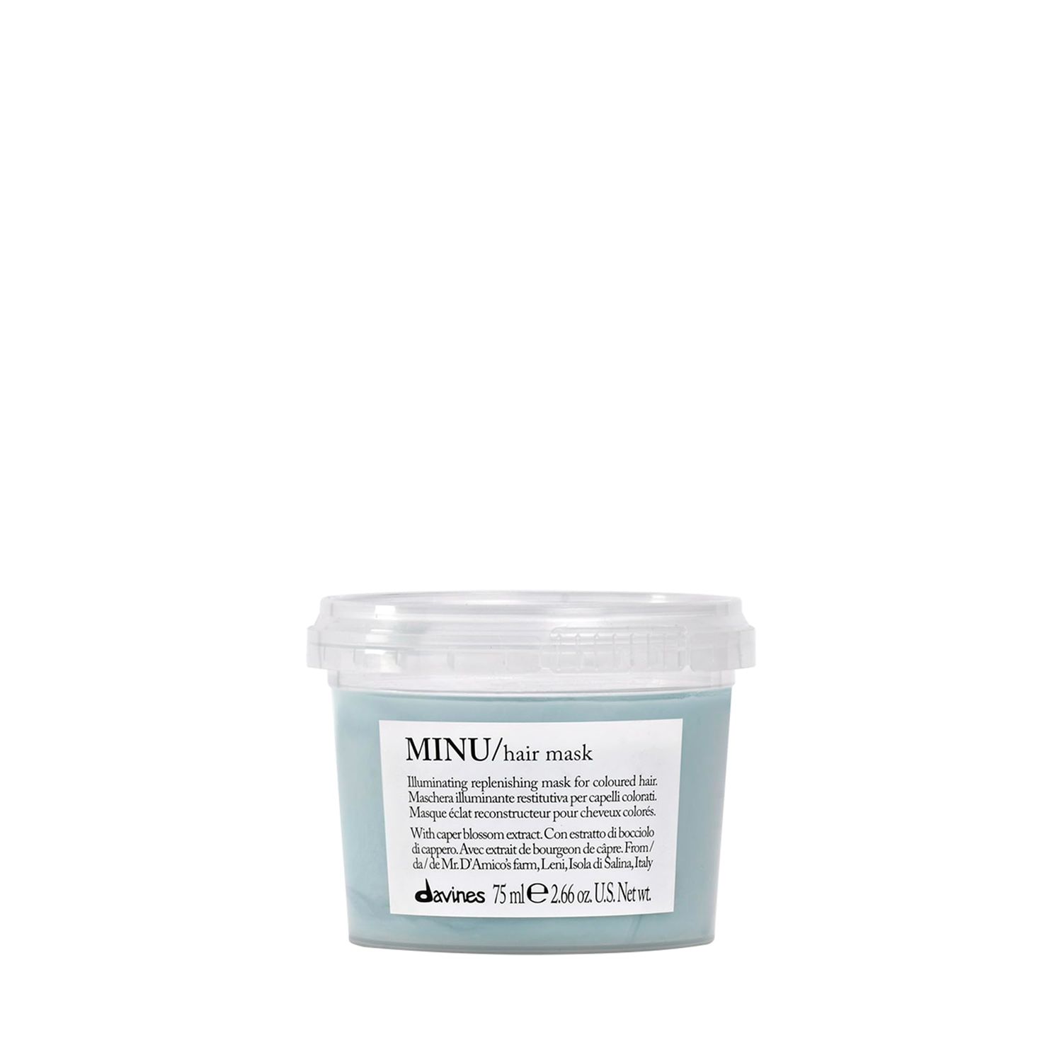 Davines Minu Hair Mask, 2.54 Fl Oz (Pack of 1)