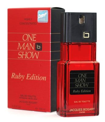 Jacques Bogart One Man Show for Men, Eau de Toilette Spray, Ruby Edition, 3.33 Ounce