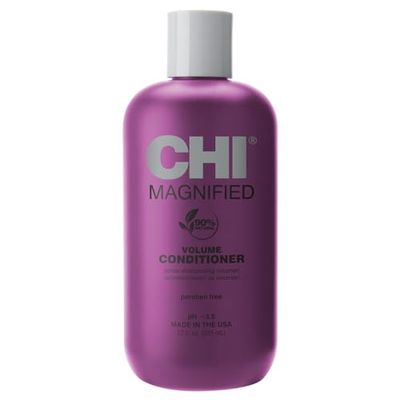 CHI Magnified Volume Conditioner, Boosts Volume &amp; Body &amp; Strengthens Hair, Detangles, Hydrates &amp; Conditions Hair, Sulfate-free, 12 Oz