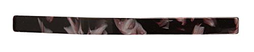 Caravan Hand Made Extra Long Bobby Pin, Marble Ebony