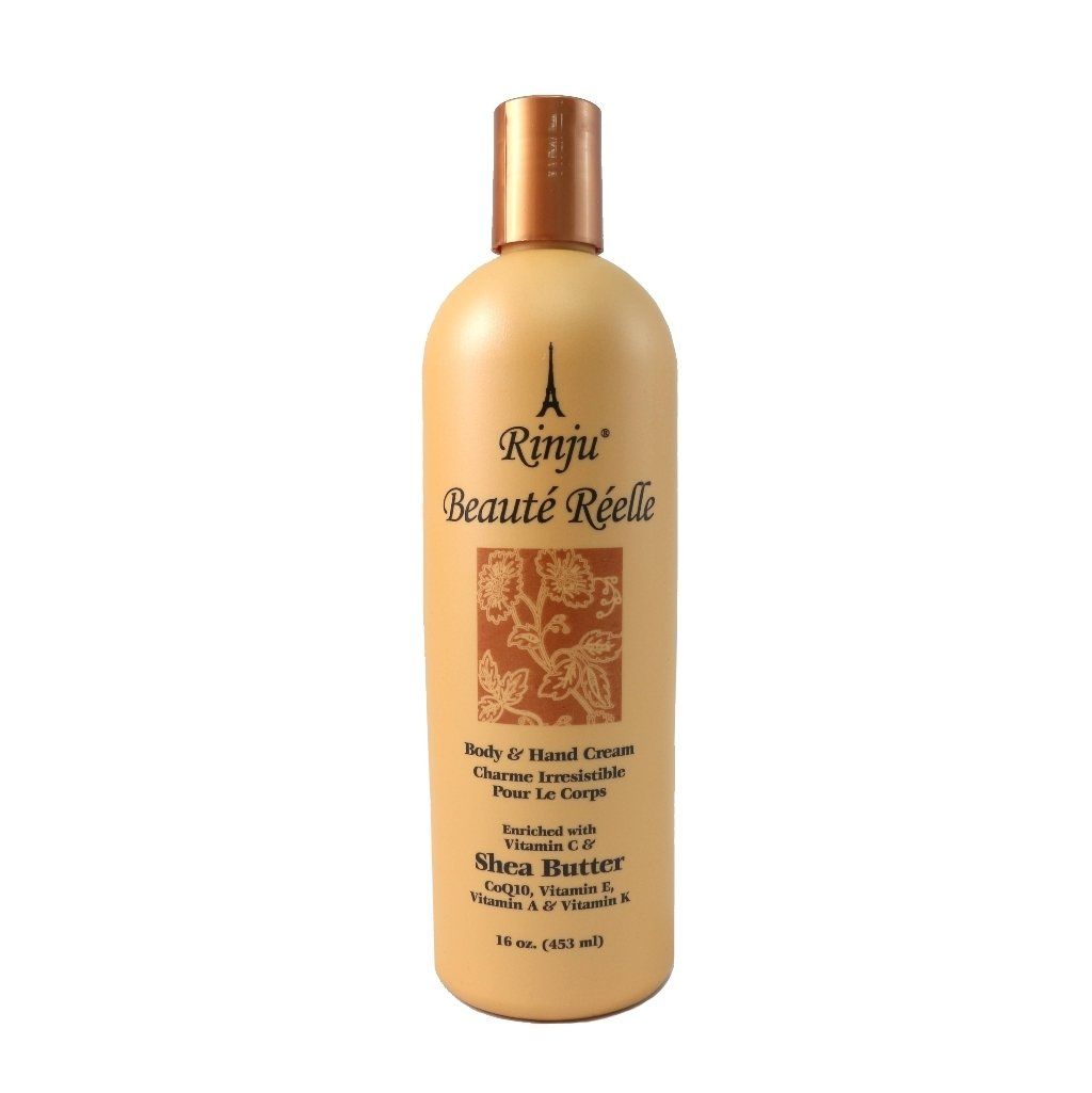 Rinju Beaute Reelle Hand and Body Lotion with Shea Butter, 1pk