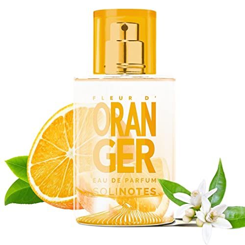 Solinotes Orange Blossom Perfume for Women &amp; Men, 1.7 Fl Oz/ 50 ML Eau De Parfum, Delicate Floral and Soothing Scent with Premium Ingredients - Clean Perfume, Cruelty Free, Vegan, Made in France