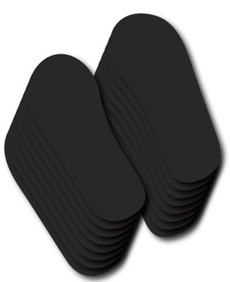 30 Pairs (60Feets) Spray Tan Feet Pads Disposable &amp; Economic FOAM Feet pads for Spray tanning,Use in Tanning booth,Sunless Tanning at Home or Beauty Salon-Non Slip- Comfortable-Hygienic-Ultra Bronzing