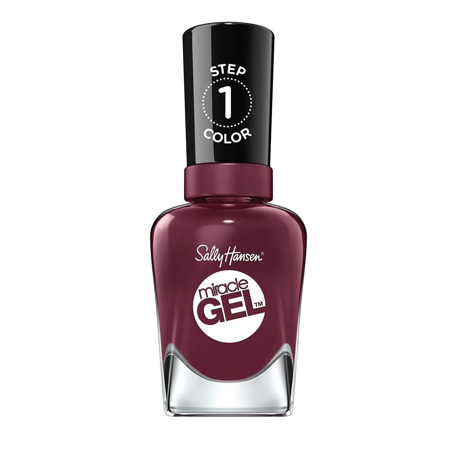 Sally Hansen Miracle Gel, V-Amplified, Long Lasting, Gel-Like Formula, No UV Lamp Needed, Purple Nail Polish