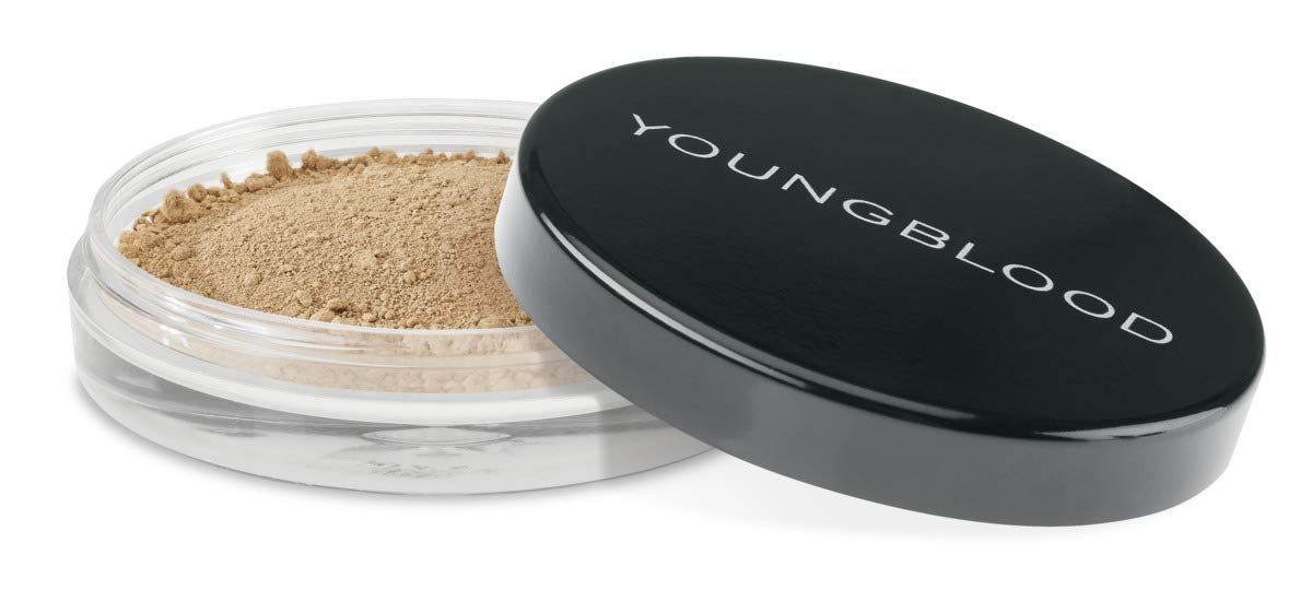 Youngblood Clean Luxury Cosmetics Natural Loose Mineral Foundation, Toffee | Loose Face Powder Foundation Mineral Illuminating Full Coverage Oil Control Matte Lasting | Vegan, Cruelty Free