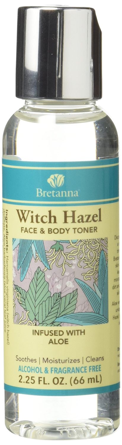 Bretanna Witch Hazel Toner Aloe, 2.25 fl oz