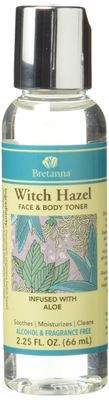 Bretanna Witch Hazel Toner Aloe, 2.25 fl oz