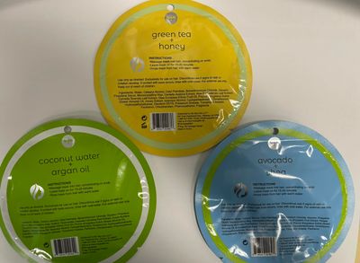 SpaLife Assorted All Natural Hair Mask 9 pack