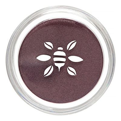 Honeybee Gardens PowderColors, Clean Mineral Eye Shadow in Temptress, Sparkly Deep Plum, Versatile, Portable, &amp; Skin-Friendly, 2g