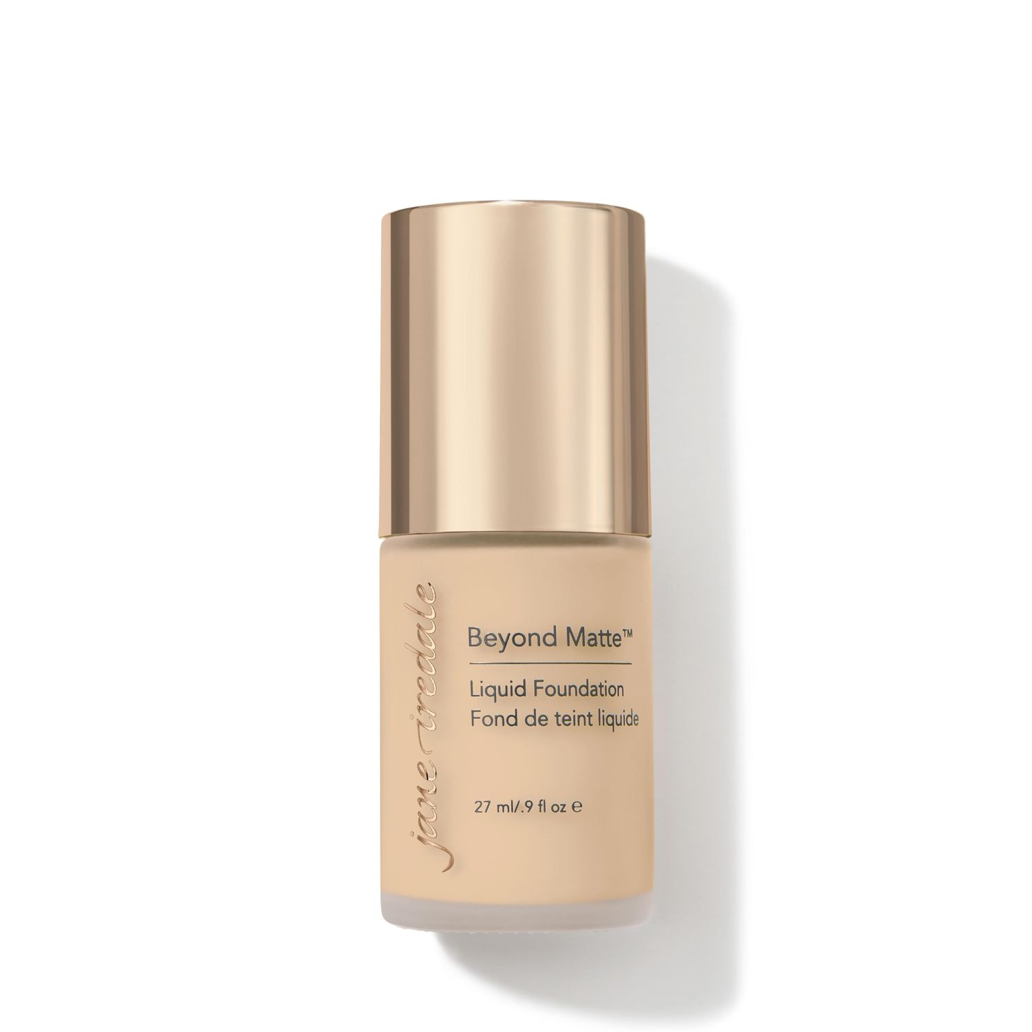 jane iredale Beyond Matte 3-in-1 Liquid Foundation, Long-wear, Buildable Coverage, Vegan, Clean, Cruelty Free, Semi Matte Finish, M6