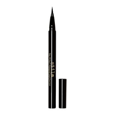 stila Waterproof Liquid Eye Liner, Stay All Day Makeup with Fine Brush Tip | Lasting Satin Finish, Smudge-Proof &amp; Transfer-Resistant