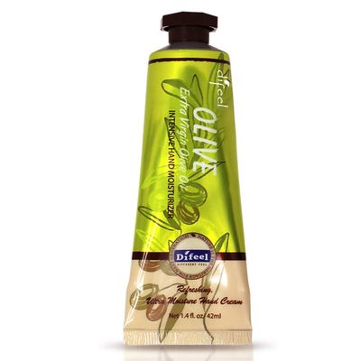 Difeel Hand Cream with Olive Oil with Vitamin E, Natural Oil and Botanical Extracts 1.5 Ounce