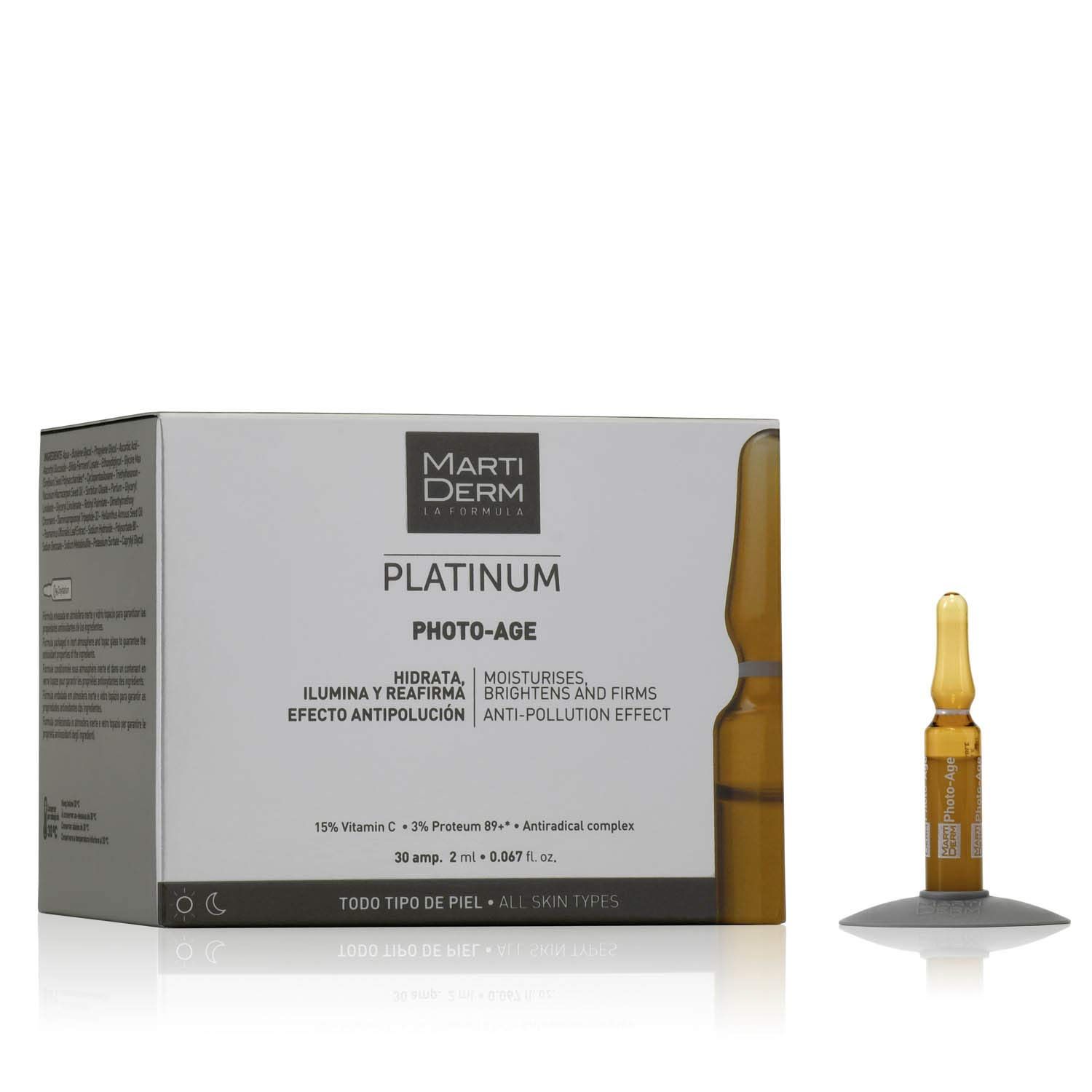 Martiderm Photo Age 2 Ml 30 Ampoules Ampollas