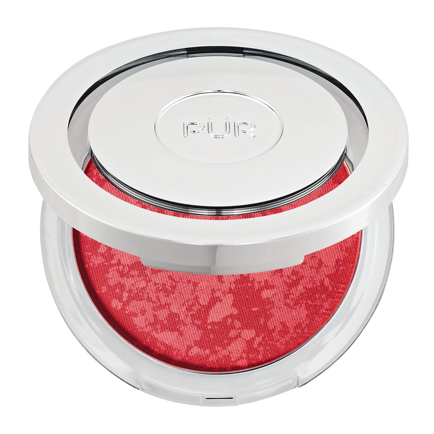 PR MINERALS Blushing Act Skin Perfecting Powder in Berry Beautiful, Satin Matte Finish, Buildable Coverage, Cruelty Free, 0.28 Oz