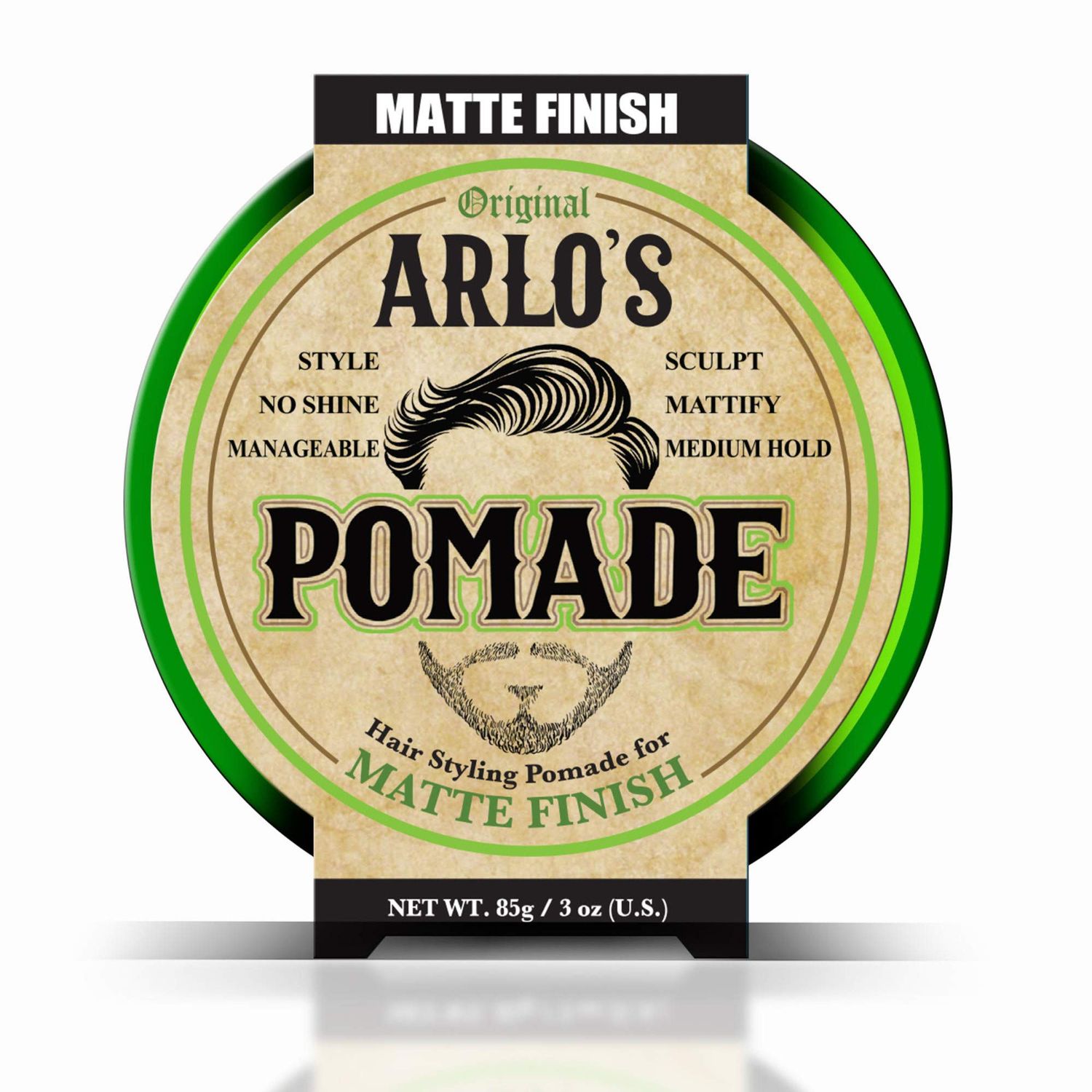 Arlo&#39;s Pomade - Matte 3 ounce