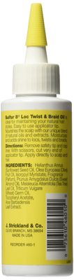 Sulfur 8 Loc Twist and Braid Oil, 4 Ounce