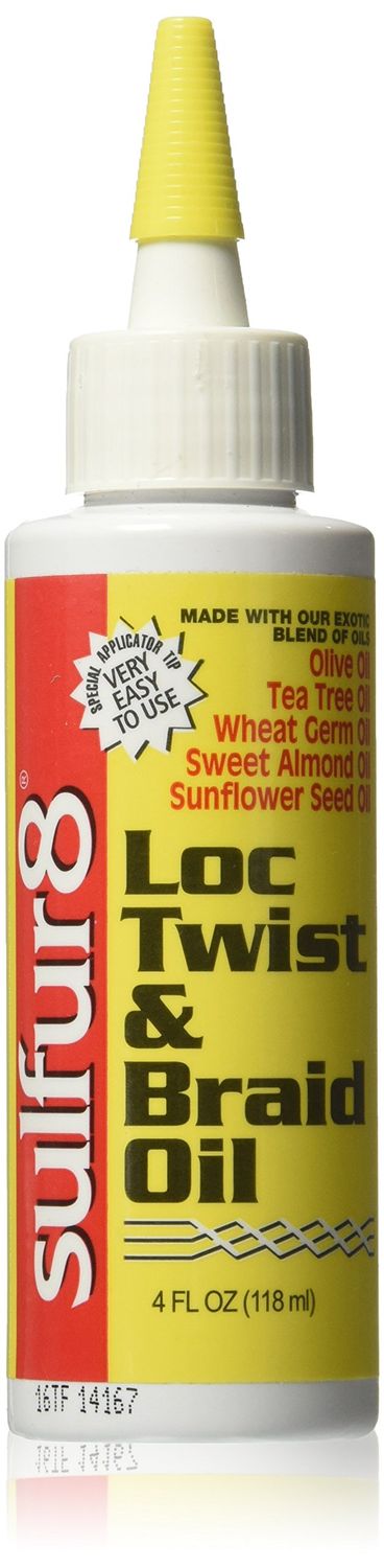 Sulfur 8 Loc Twist and Braid Oil, 4 Ounce