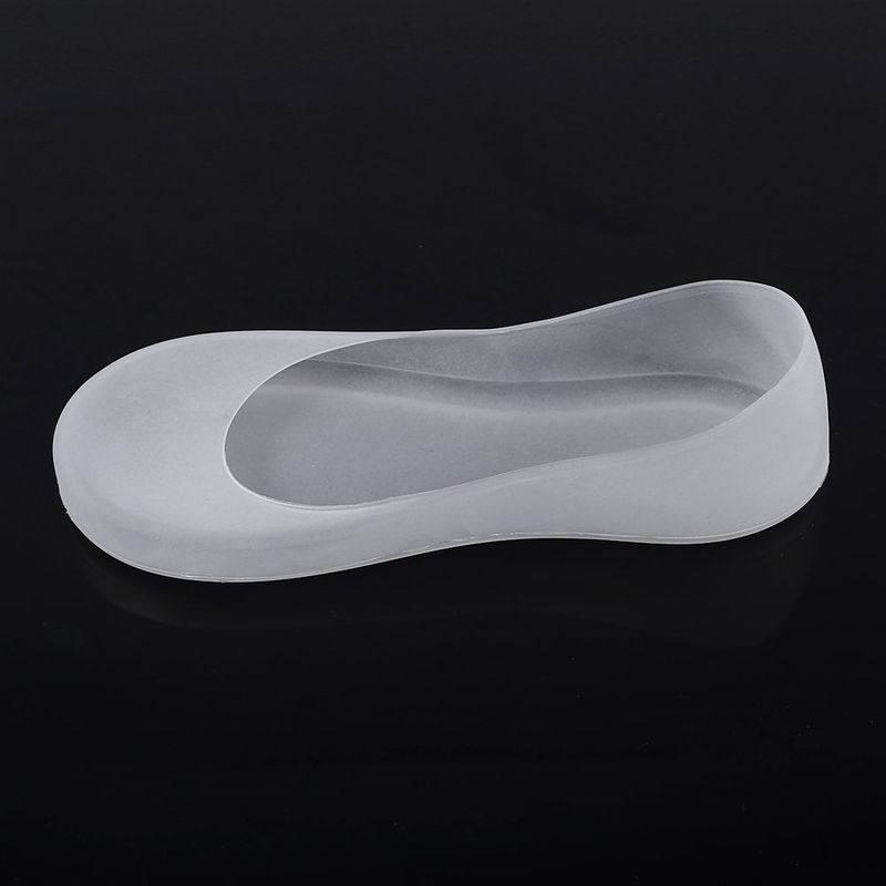 Silicone Gel Moisturizing Socks, Full Length Foot Care Protector with Holes for Prevent Plantar Fasciitis and Metatarsalgia (L)