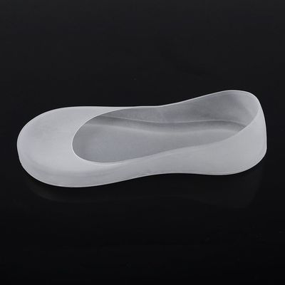 Silicone Gel Moisturizing Socks, Full Length Foot Care Protector with Holes for Prevent Plantar Fasciitis and Metatarsalgia (L)