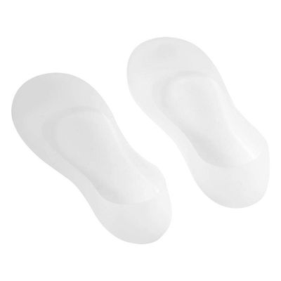 Silicone Gel Moisturizing Socks, Full Length Foot Care Protector with Holes for Prevent Plantar Fasciitis and Metatarsalgia (L)