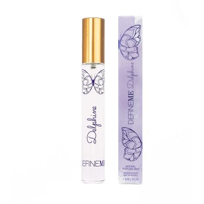 DefineMe Natural Perfume Mist, Delphine, 0.3 FL OZ, Travel Size, Purse Spray