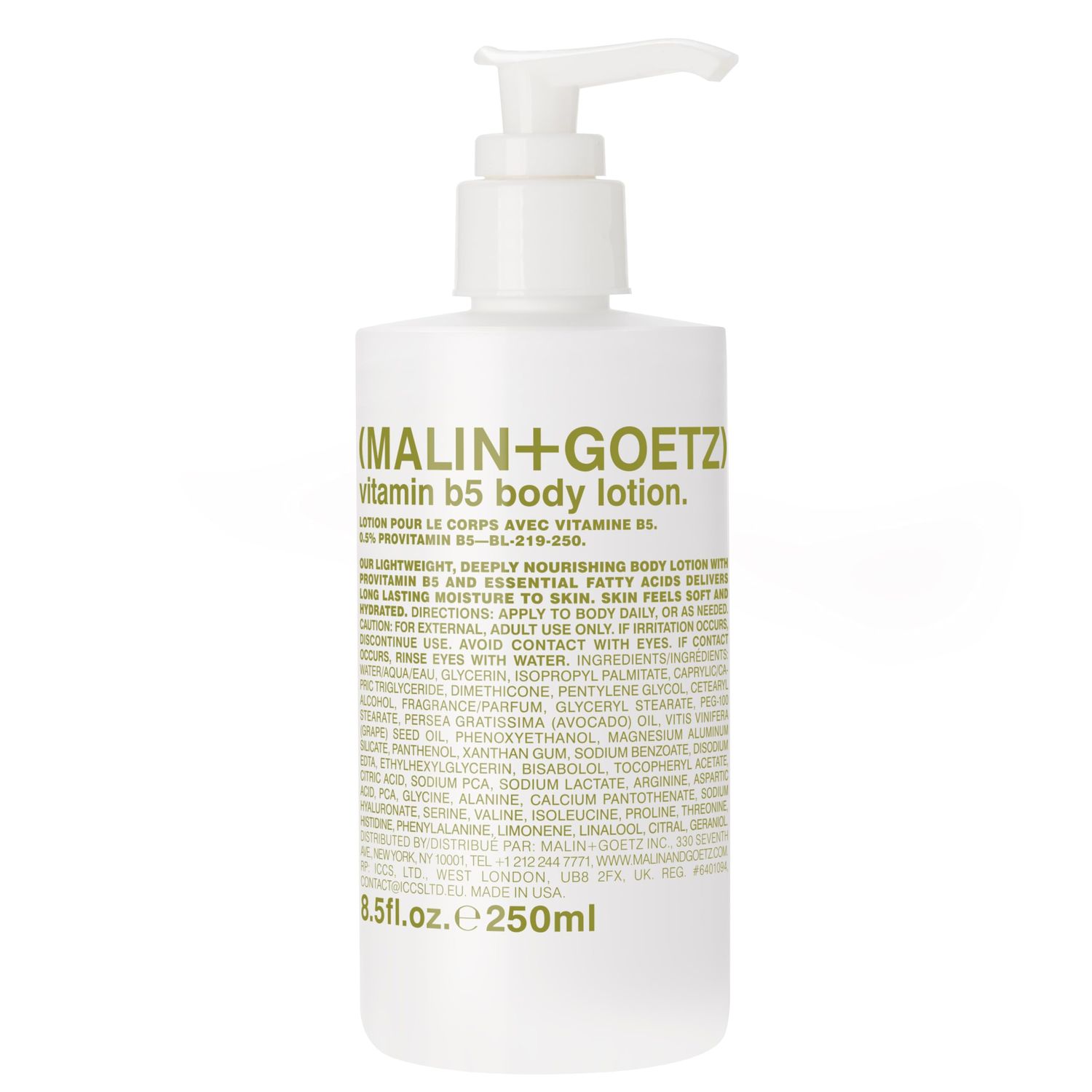 Malin + Goetz Vitamin B5 Body Lotion for Women &amp; Men, 8.5 Fl. Oz. - Body Moisturizer for Dry Skin, All Skin Types, Dry Skin Moisturizer, Hydrating Body Lotion, Vegan &amp; Cruelty Free