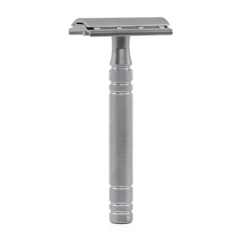 Feather Stainless Steel Double Edge Razor AS D2