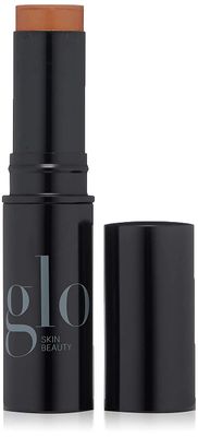 Glo Skin Beauty HD Mineral Foundation Stick - Concealer Makeup Infused with Hyaluronic Acid - Buildable Coverage, Contour &amp; Highlighter (Carob 10N)