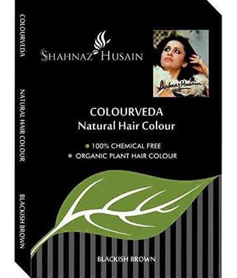 Shahnaz Husain Colourveda Herbal Ayurvedic Natural Hair Color Latest International Packaging (3.5 oz / 100 g)