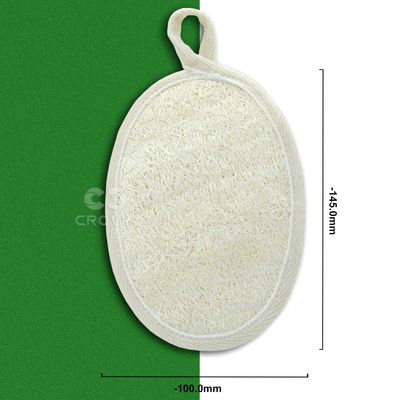 CROVIN Natural Loofah Exfoliating Body Scrubber, Made with Natural Shower Loofah Sponge for Men and Womens SPA - Pack of 6 Exfoliating Loofah Sponge Package,Perfect for Bath Shower