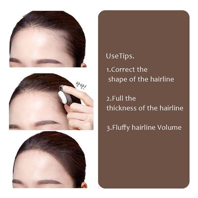 Hairline Gray Root Touch-Up Powder - Instantly Color Shadow Cover, Thin Hair Concealer, Hair Root Dye (4g)