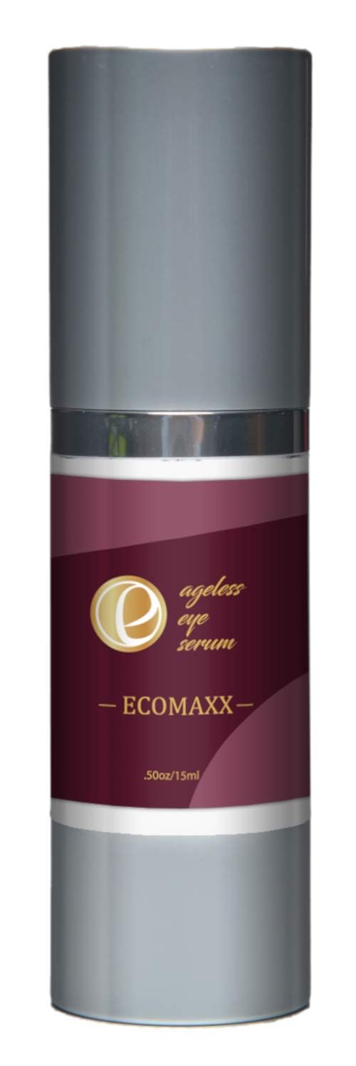 Ecomaxx Ageless Eye Serum-Anti Aging Serum- Naturally Repair Under Eye Area -Minimize Fine Lines and Wrinkles -Fight Signs of Aging