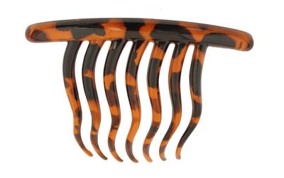 Caravan Contemporary Seven (7) Tooth French Twist Comb In Tokyo Color