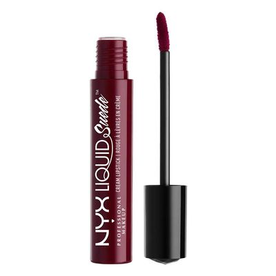 NYX PROFESSIONAL MAKEUP Liquid Suede Cream Lipstick - Vintage (Plum With Mauve Undertone)