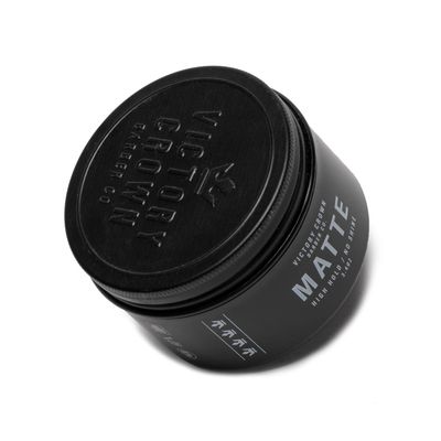 Victory Crown Matte Clay Pomade for Men - High Hold, No Shine - Non-Greasy Hair Paste - 3.4 oz