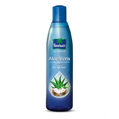 Parachute Advansed Aloe Vera Enriched Coconut Hair Oil | For Strong, Soft &amp; Silky Hair|Deep Nourishment &amp; Conditioning| All hair Types| 8.4 Fl.oz.