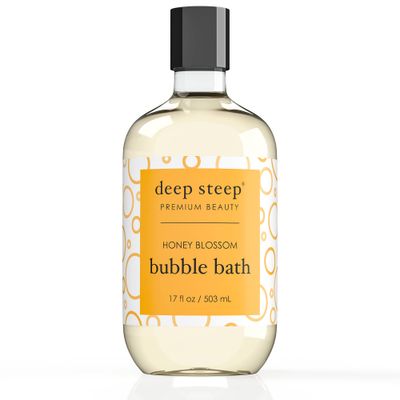 Deep Steep Bubble Bath, 17 oz (Honey Blossom)