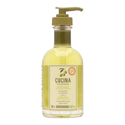 Fruits &amp; Passion Cucina Coriander &amp; Olive Tree Hand Wash Soap 6.7oz