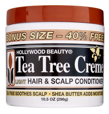 Hollywood Beauty Tea Tree Creme Conditioner 10.5 Ounce (Pack of 2)