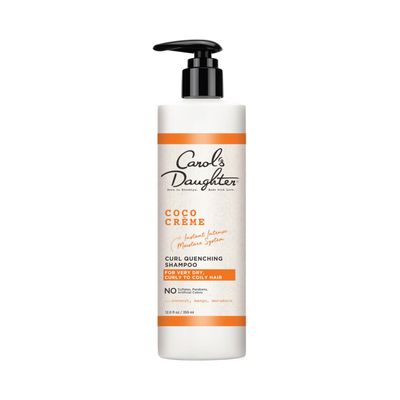 Carol&#39;s Daughter Coco Creme Curl Quenching Shampoo with Coconut Oil and Mango Butter for Very Dry, Curly Hair, 12 fl oz