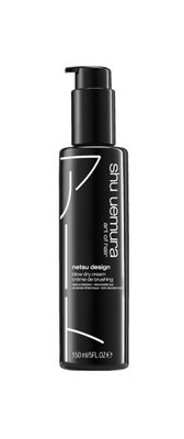 Shu Uemura Netsu Design Blow Dry Cream | Styling Primer and Heat Protectant | Adds Volume, Shine, and Smoothness | Medium Hold and Flexible Control