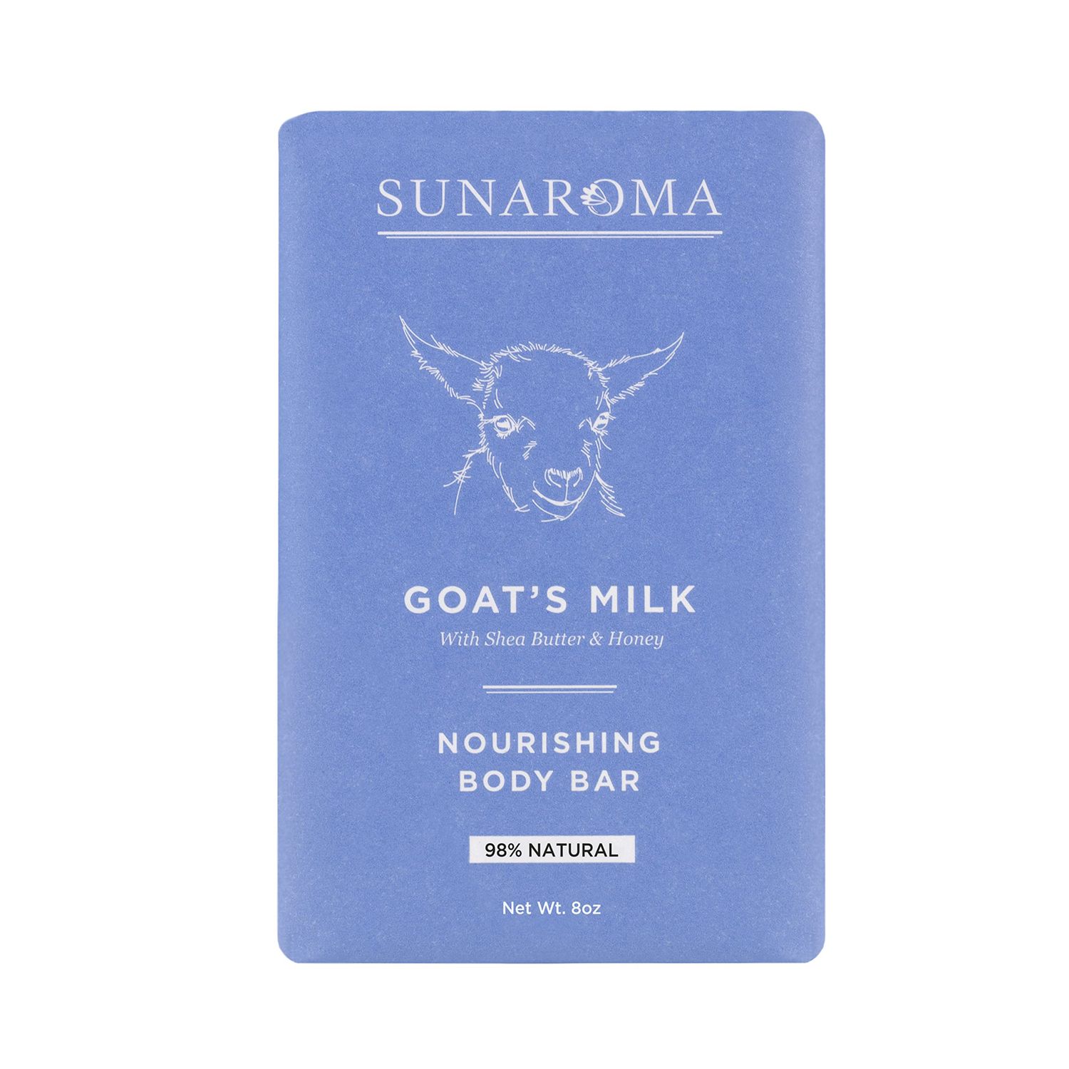 SUNAROMA Goat&#39;s Milk Soap, 6 Count