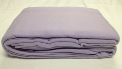 Therapist&#39;s Choice Polar Fleece Massage Table Blanket, Lilac (Lavender)
