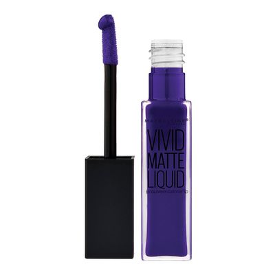 Maybelline New York Color Sensational Vivid Matte Liquid Lipstick, Wicked Berry, 0.26 fl. oz.