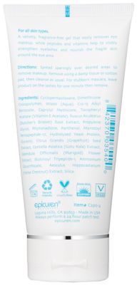 Epicuren Discovery Crystal Clear Eye Makeup Remover, 2.5 oz.