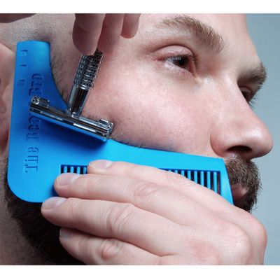 The Beard Bro- 7 Tools in 1 Professional Beard Shaping Tool For Perfect Lines and Symmetry- THE FIRST &amp; ORIGINAL