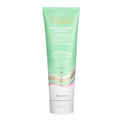 Pacifica Conditioner - Rosemary Purify Invigorating Conditioner with Hydrating Jojoba &amp; Cooling Mint for Balanced Moisture, Sulfate-Free, Vegan &amp; Cruelty-Free, 8 oz
