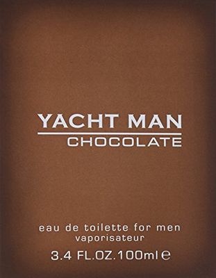 Myrurgia Yacht Man Eau de Toilette Spray for Men, Chocolate, 3.4 Ounce