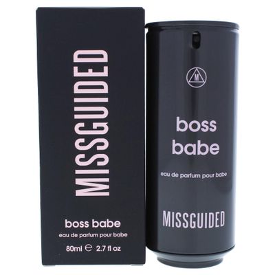 Missguided Boss Babe - Fragrance For Women - Amber Floral Scent - Opens With Notes Of Bergamot, Pear, Pistachio And Rose - Long-Lasting And Attractive Fragrance - Edp Spray - 2.7Oz
